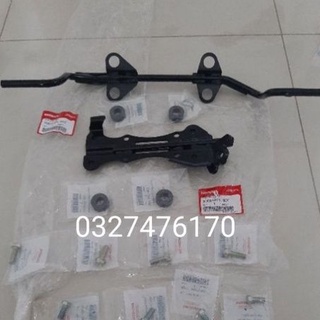 Full bộ càng gác chân giữa 2 tầng xe WAVE Thái, FUTURE 1 zin