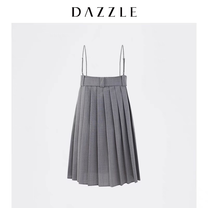 Đầm 2 dây xám Dazzle