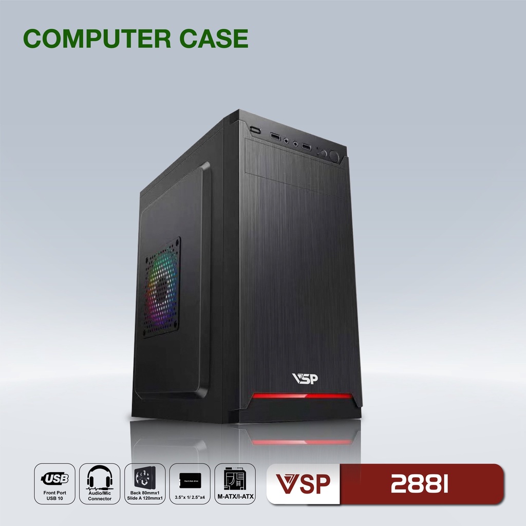 Vỏ Case máy tính VSP 2881 - 2882- 2883