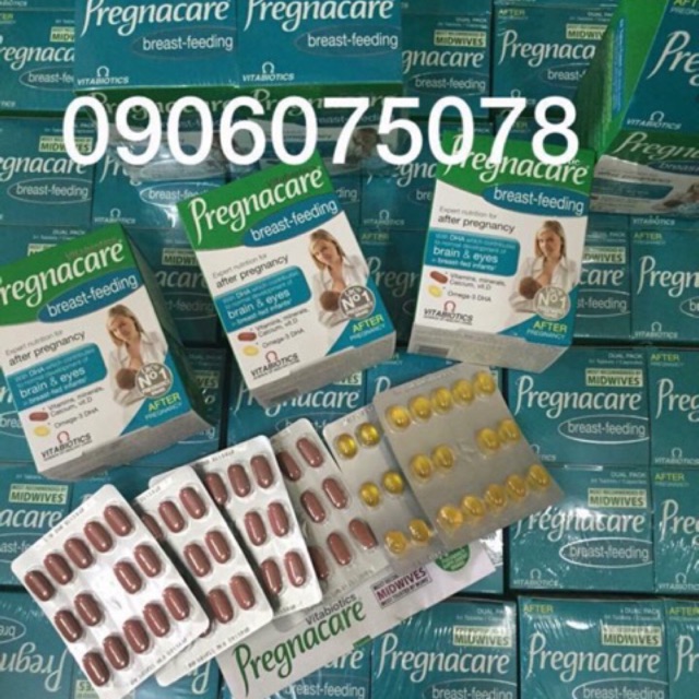 Vitamin Pregnacare breast-feeding hàng chính hãng UK