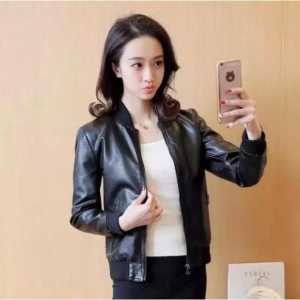 Áo khoác da nữ xịn sò cá tính cho nàng mạnh mẽ chất lừ hot hit thu hút ánh nhìn việt