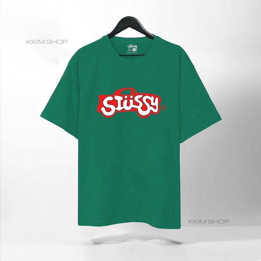 Áo Thun Tay Lỡ STUSSY, áo phông unisex Form rộng oversize, chất liệu Cotton. KKIMShop