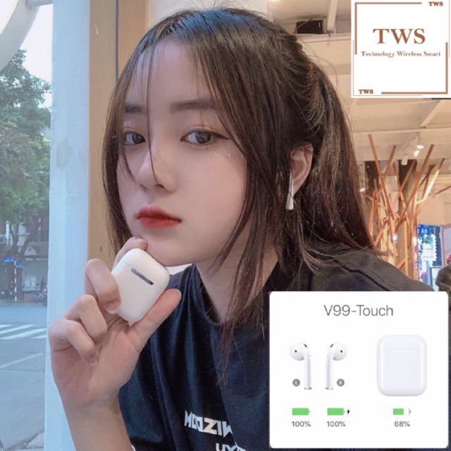AIRPOD V99 TWS CHÍNH HÃNG