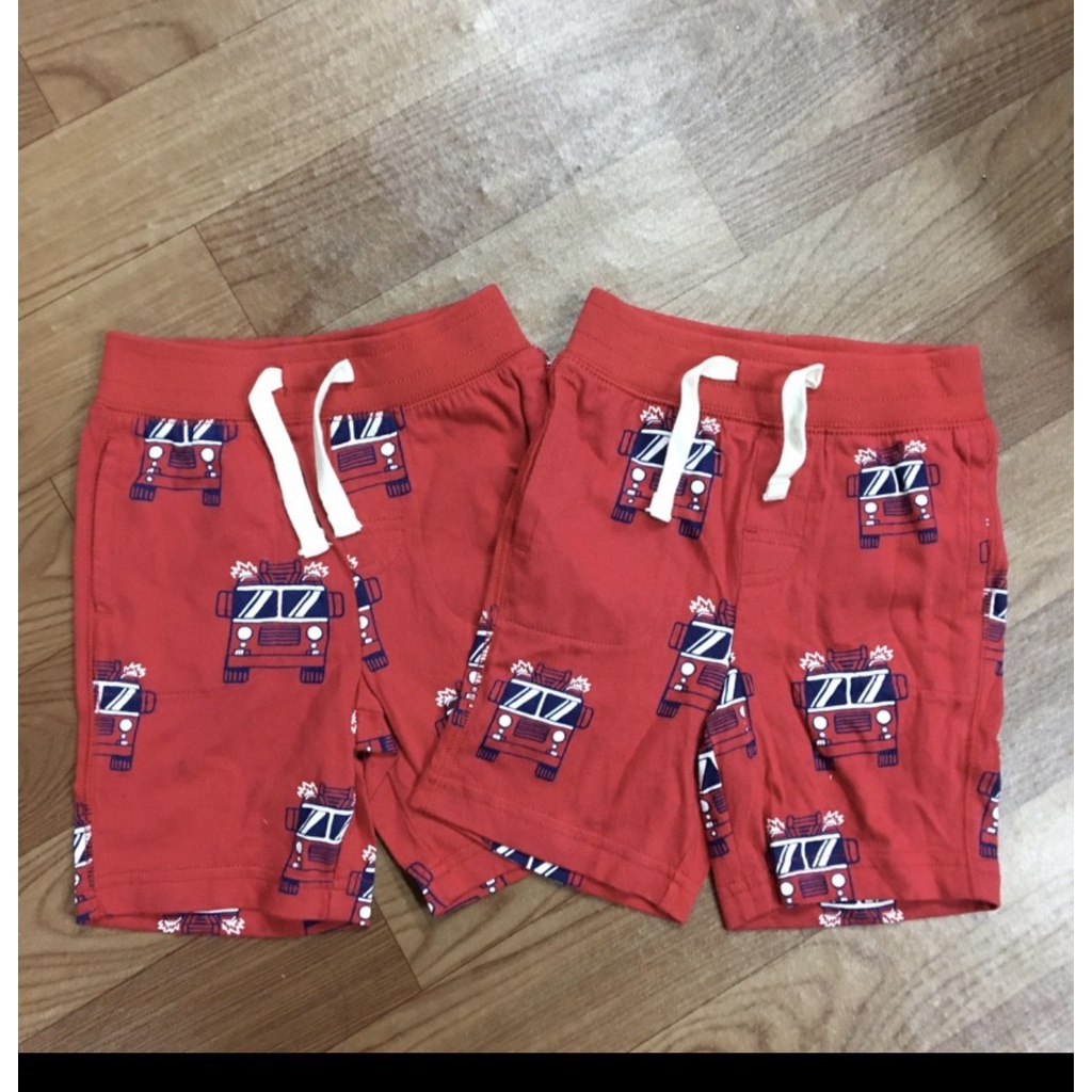 Quần short  Grab bé trai xuất khẩu cotton xe ô tô size 7-22 ký, loại A