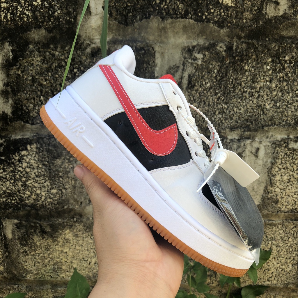 Giày sneaker af1_nike đỏ đen, giày thể thao af1_nike đen đỏ dành cho nam nữ hot 2021 đầy đủ bill box