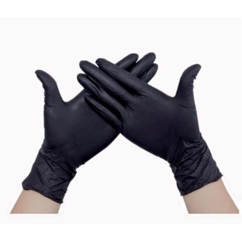 Găng tay đen hộp 100 cái