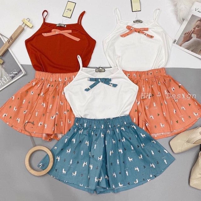 COMBO SET NGỦ 2 DÂY QUẦN THÔ