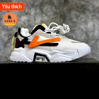 Giày nam Sneaker Unisex siêu hot 2020, đế tăng chiều cao 6cm K03