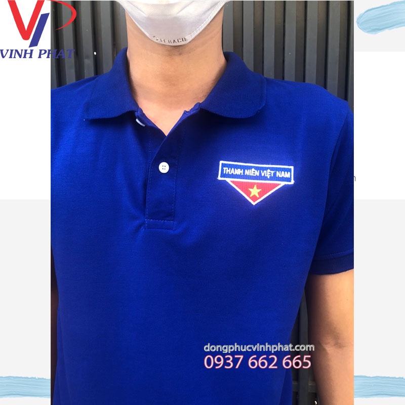 Áo Thun Đoàn Thanh Niên Nam Nữ Vải Cá Sấu Đẹp Thoáng Mát - VĨNH PHÁT