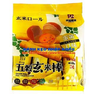 ✅ COMBO 02 Gói Bánh Gạo Cuộn Đài Loan ✅ Vị Trứng Muối ✅ Gói 160gr ✅