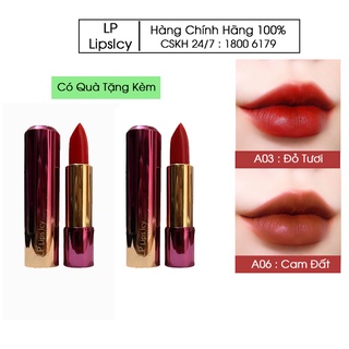 Son lì không trì siêu mượt mềm mịn dưỡng môi tặng kèm son dưỡng colagen cùng hãng