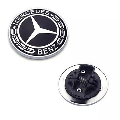Logo biểu tượng chìm nắp Capo/Mui xe Mercedes Benz