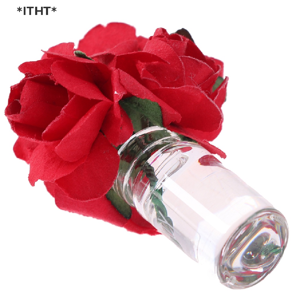 Chậu Kính Trồng Cây Mini Tỉ Lệ 1 / 12 Trang Trí Nhà Búp Bê