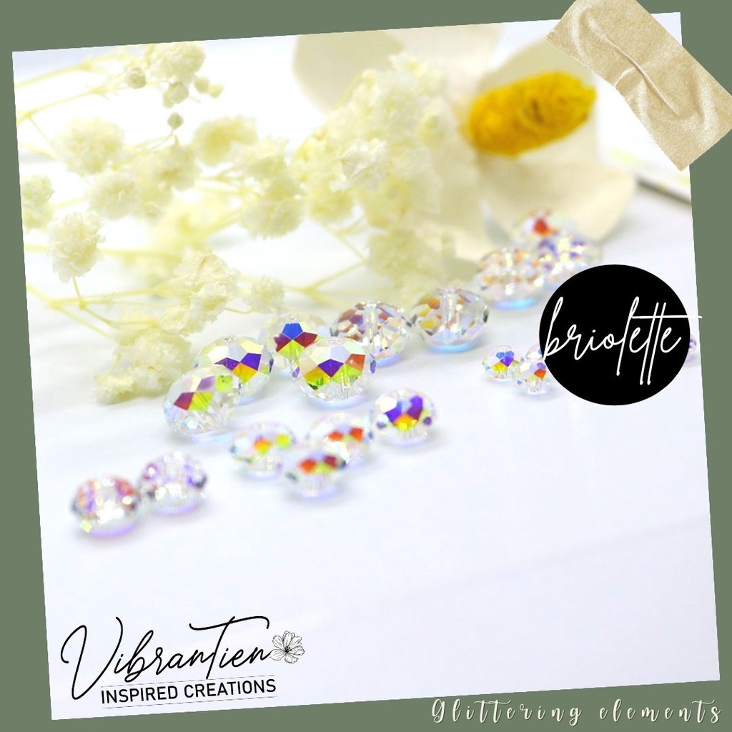 Vòng tay handmade pha lê Swarovski B.27