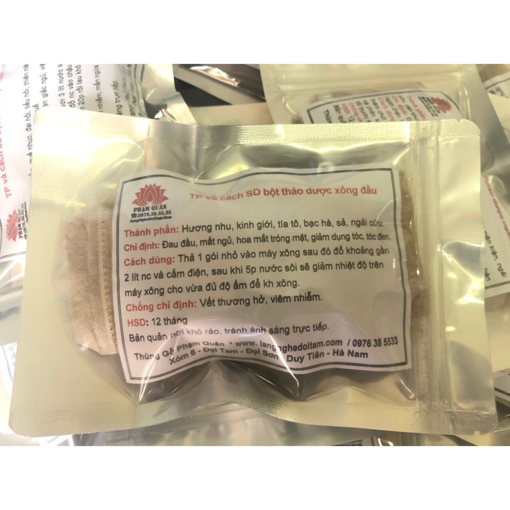 Thảo dược gội đầu dưỡng sinh