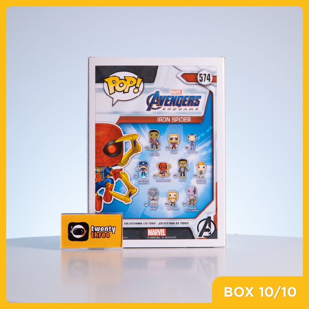 Mô hình đồ chơi Funko Pop • Iron Spider 574 • Avengers Endgame