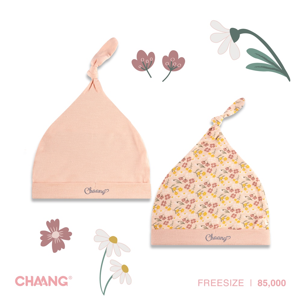 [CHAANG] set mũ thóp cho bé Park Chaang (4 màu)