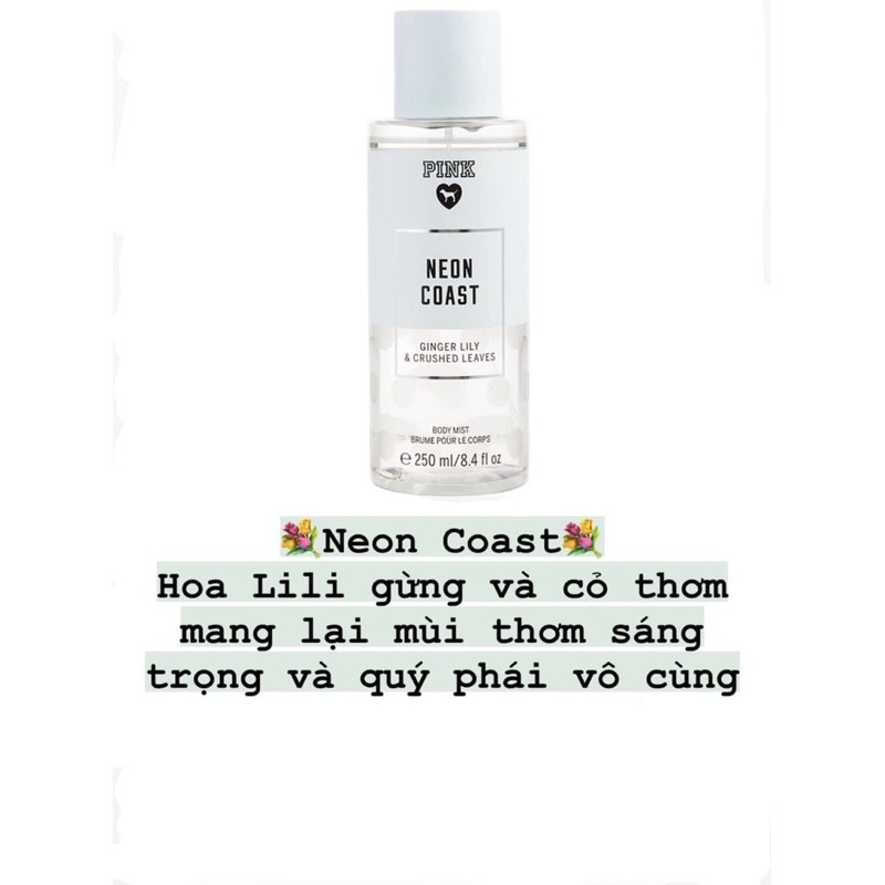 Xịt thơm toàn thân Pink của Victoria’s secret 250ml mẫu mới