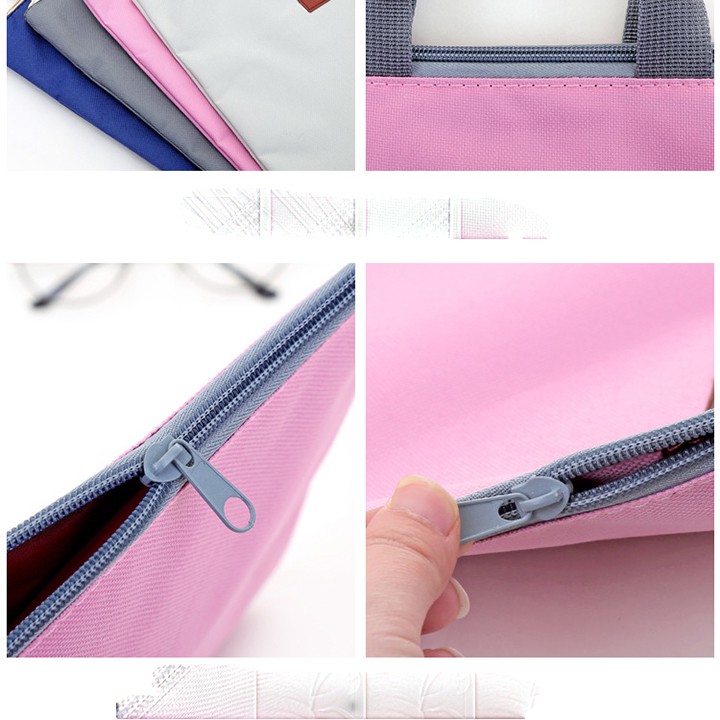 Túi đựng laptop máy tính bảng – túi đựng tài liệu A4 điện thoại bằng vải canvas siêu bền nhỏ gọn F295SP2
