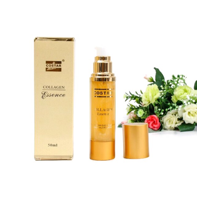 🌻🌼[HSD 12/2025] Serum COSTAR Collagen Essence Vàng Kết Hợp Nhau Thai Cừu 50ml của Úc