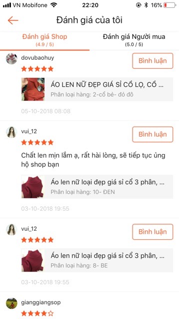ÁO LEN NỮ ĐẸP GIÁ SỈ CỔ LỌ, CỔ 3 PHÂN, ÁO LEN TĂM ( ảnh thật 100%, hàng mới về 2019) | BigBuy360 - bigbuy360.vn