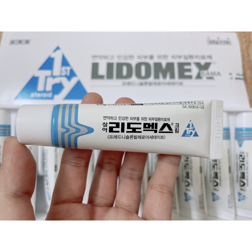 Kem hăm Lidomex Hàn Quốc dưỡng da cho bé Date 2024