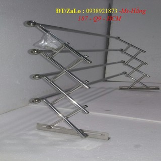 Giàn phơi đồ xếp inox - mk048 - mk0481