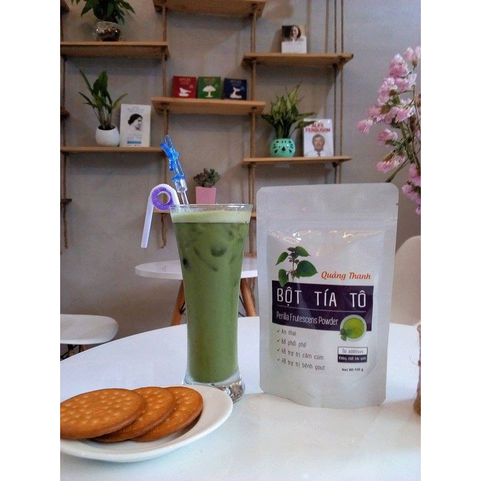 [Mã 267FMCGSALE giảm 8% đơn 500K] Bột Tía Tô Nguyên Chất Sấy Lạnh Quảng Thanh 100g - Giảm đau Gout, giải cảm giảm ho | BigBuy360 - bigbuy360.vn