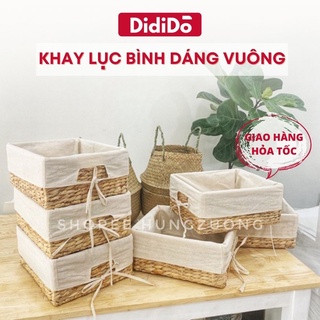 Khay đựng đồ lục bình dáng vuông