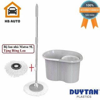 Bộ lau nhà matsu duy tân 9 lít no.863 tặng kèm bông lau