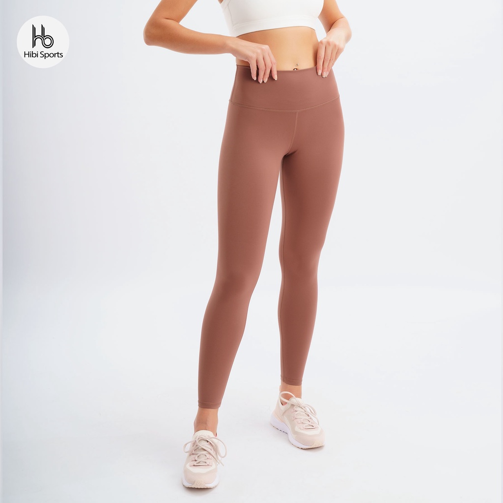 Quần tập yoga Luxury Hibi Sports HQ139, kiểu lưng cao tôn dáng chất vải Lu fabric kháng khuẩn