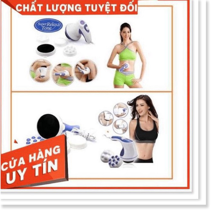 SỐC SALE MÁY ĐÁNH TAN MỠ BỤNG CẦM TAY RELAX &SPIN TONE