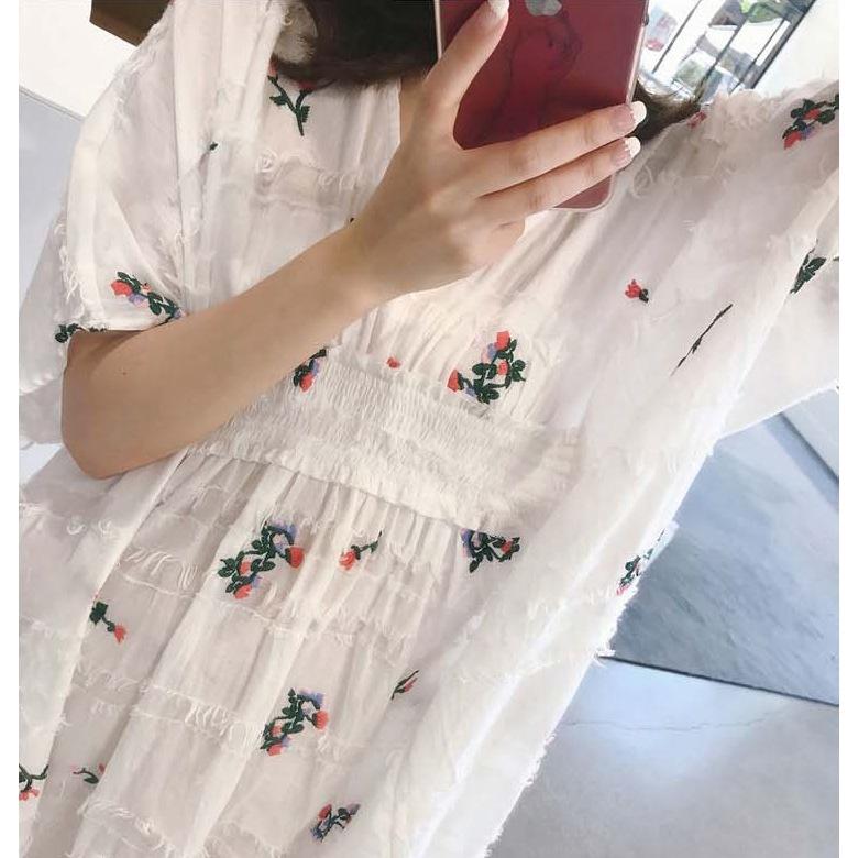 Váy bầu dài Hàn Quốc mới