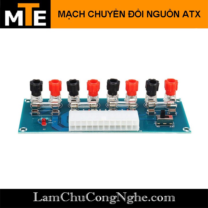 Mạch chuyển đổi nguồn máy tính ATX sang nguồn đa năng 3.3v 5v +12v -12v