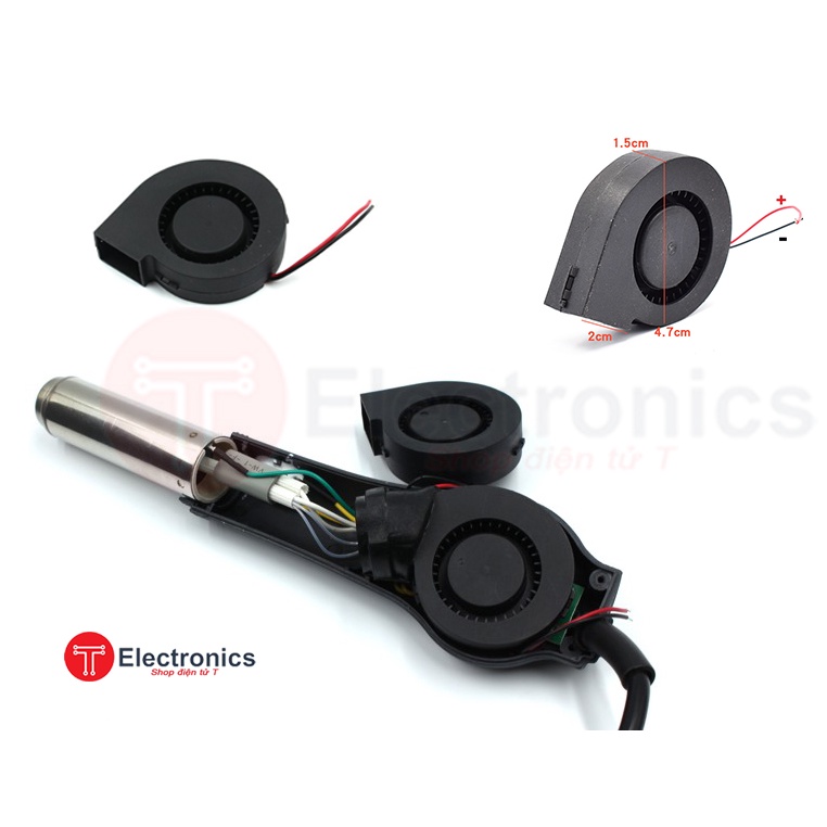 Quạt Gió Tay Khò 858/8586 0.13A/0.18A/0.25A-DC24V