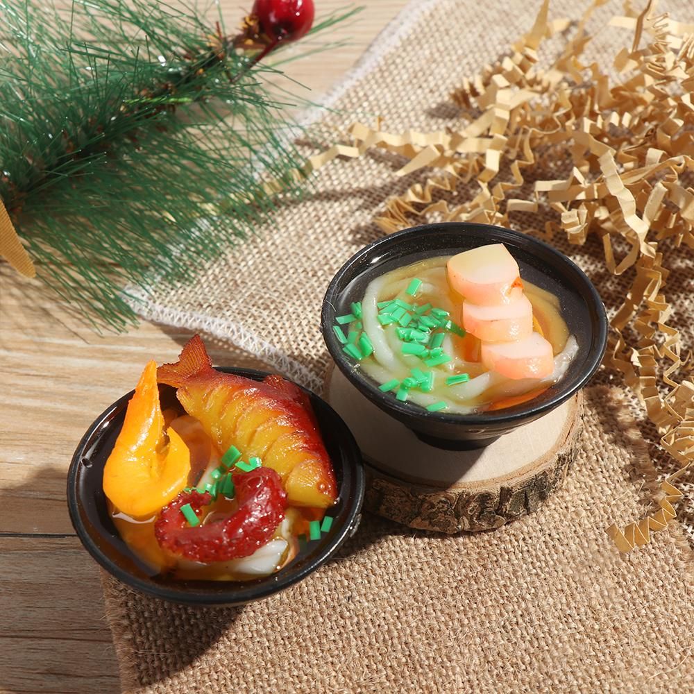 Mô hình món ăn mini dễ thương để trang trí nhà búp bê