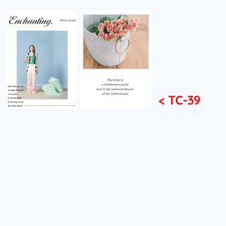 Bìa tạp chí chụp ảnh Thời Trang (2 mặt)