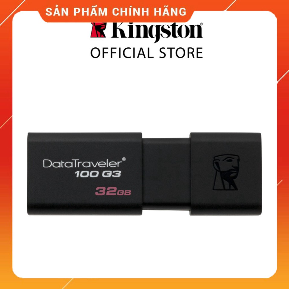 USB KINGSTON 32G 3.0 DT100G3 bảo hành 5 năm