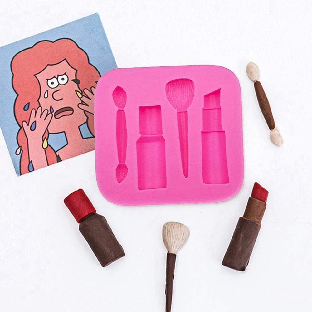 AUGUSTINA Khuôn Làm Bánh / Xà Phòng / Kẹo Ngọt Bằng Silicone Hình Thỏi Son Tiện