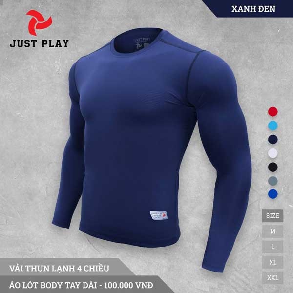 Áo Body Giữ Nhiệt Thể Thao Nam, Áo Thun Nam Justplay