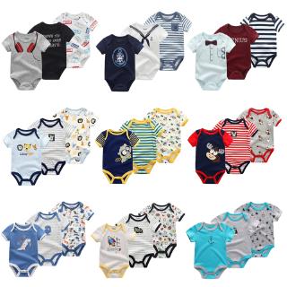 Set 3 bộ áo liền quần vải cotton thời trang mùa hè chất lượng cao