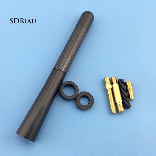 Ăng Ten Radio Ngắn Bằng Kim Loại Sợi Carbon Cho Xe Hơi