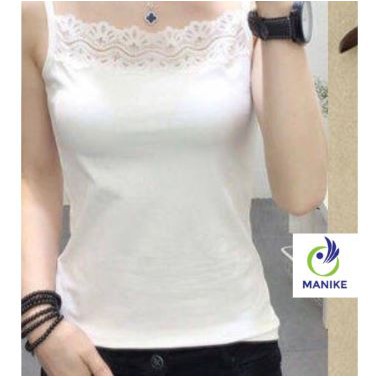 Áo 2 dây nữ phối ren_kèm ảnh thật