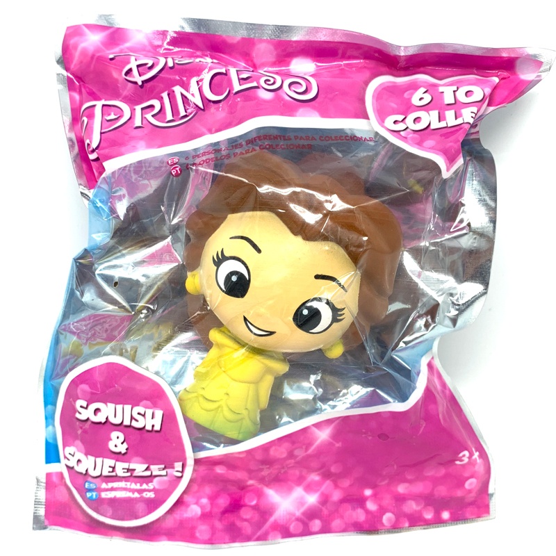 Đồ Chơi Xốp Mềm Squishy Disney Princess - Mẫu 4 - Belle