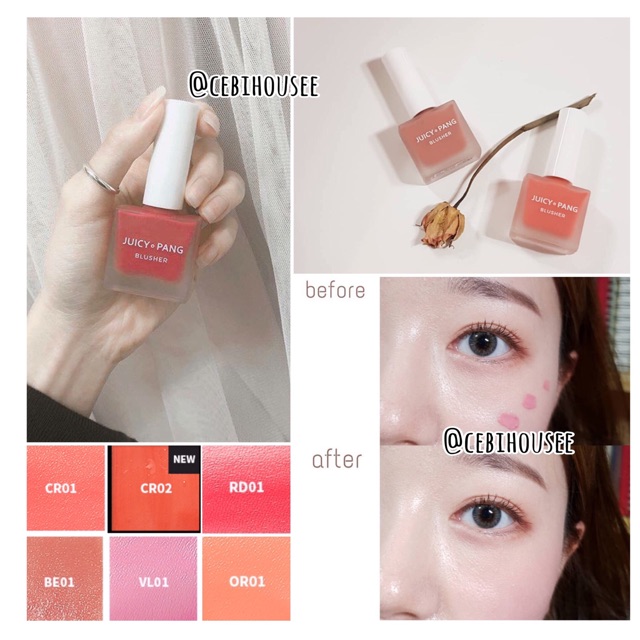 Phấn má dạng nước Juicy Pang Blusher