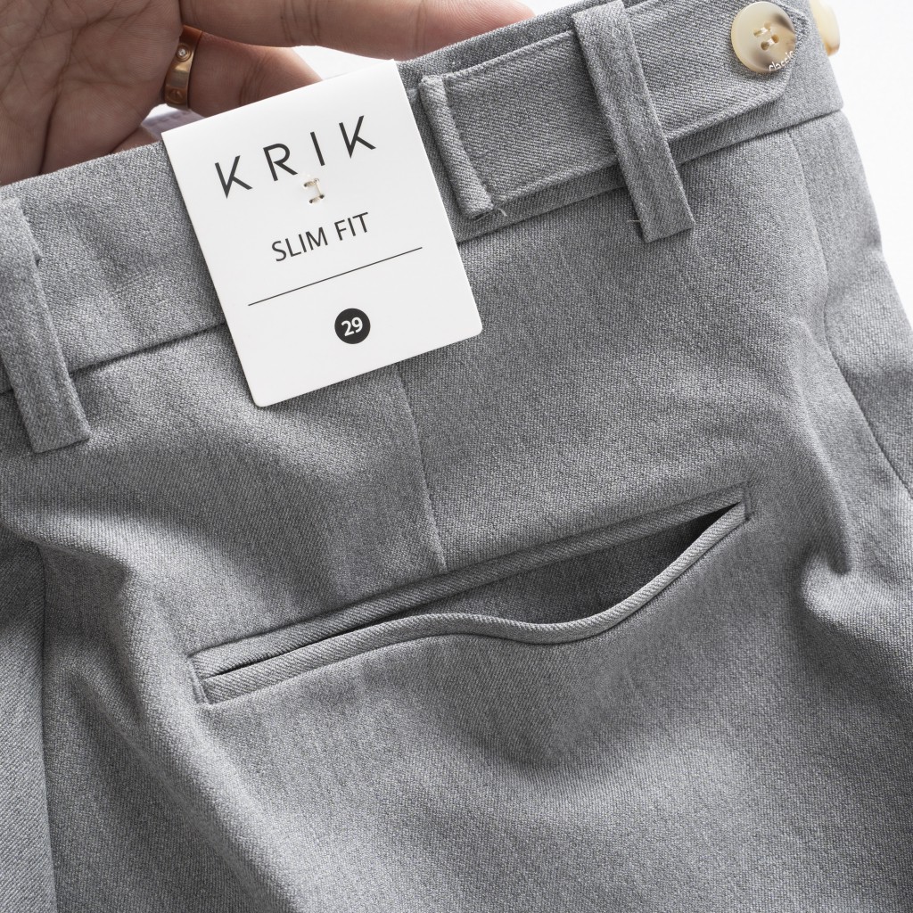Quần Âu Nam KRIK Dáng Côn Chất Vải Mền Mịn Không Bai Không Xù 0317 | BigBuy360 - bigbuy360.vn