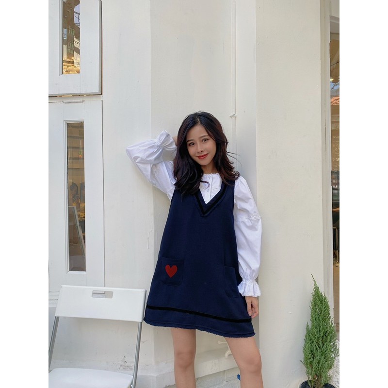 Đầm yếm Alexis dáng A SODA POP