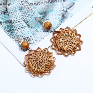 Wooden Retro Design Earing Fashion Circle Style Earings for Women