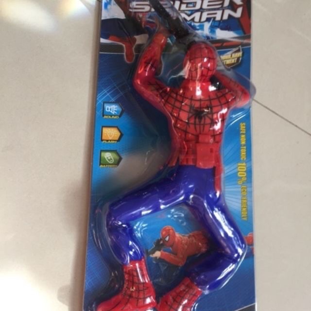 Nhện bò bắn súng ( tặng kèm pin)