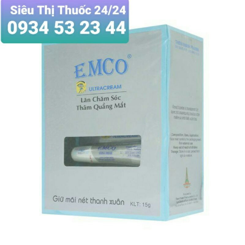 Kem Bôi Thâm Quầng Mắt Emco